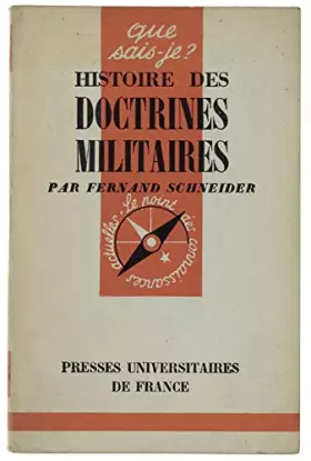 Couverture du produit · Histoire des doctrines militaires