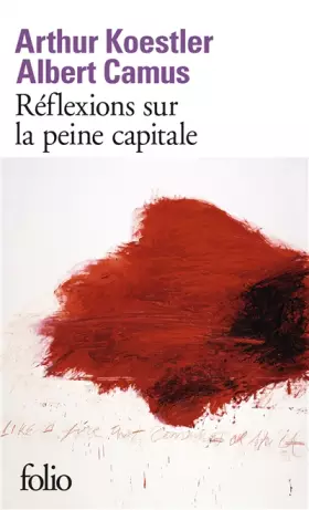 Couverture du produit · Réflexions sur la peine capitale