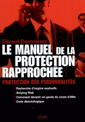 Couverture du produit · Le manuel de la protection rapprochée