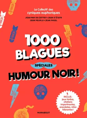Couverture du produit · 1000 blagues spécial humour noir !