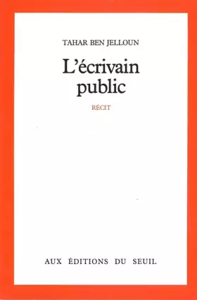 Couverture du produit · L'Ecrivain public