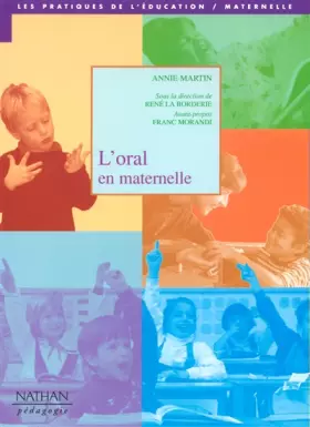 Couverture du produit · ORAL EN MATERNELLE N7