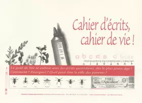 Couverture du produit · Cahier d'écrits, cahier de vie : Toute la vie pour apprendre à lire, ça commence aujourd'hui