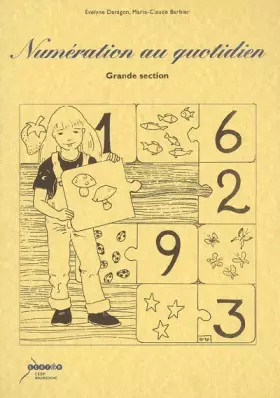 Couverture du produit · Numération au quotidien : grande section