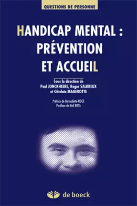 Couverture du produit · HANDICAP MENTAL : PREVENTION & ACCUEIL