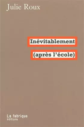 Couverture du produit · Inévitablement (après l'école)