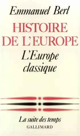 Couverture du produit · Histoire de l'Europe (Tome 2)