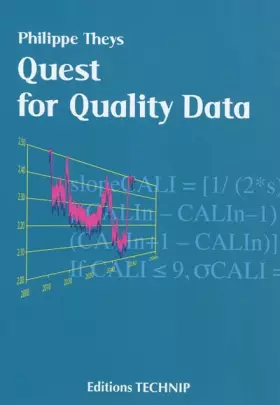 Couverture du produit · Quest for quality Data