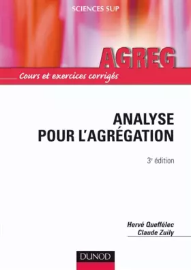 Couverture du produit · Analyse pour l'agrégation