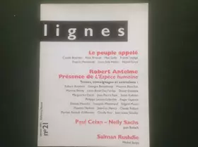 Couverture du produit · REVUE LIGNES N21 LE PEUPLE APPELE
