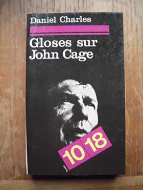 Couverture du produit · Gloses sur john cage