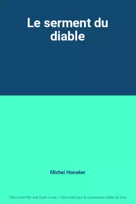 Couverture du produit · Le serment du diable