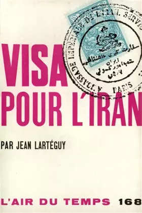 Couverture du produit · Visa pour l'iran