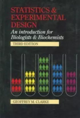 Couverture du produit · Statistics and Experimental Design: An Introduction for Biologists and Biochemists
