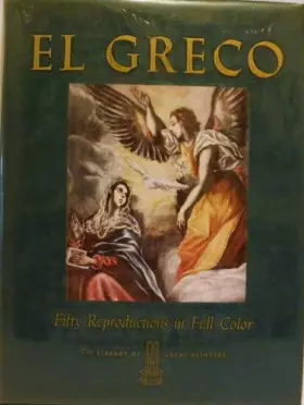 Couverture du produit · El Greco: 50 Reproductions in Full Color