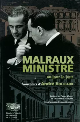 Couverture du produit · Malraux ministre au jour le jour