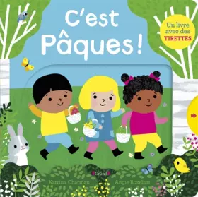 Couverture du produit · C'est Pâques ! – Livre animé tout-carton avec des tirettes – Bébé dès 1 an