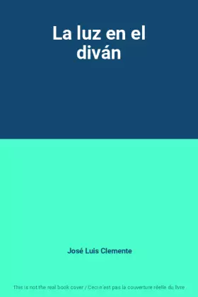 Couverture du produit · La luz en el diván