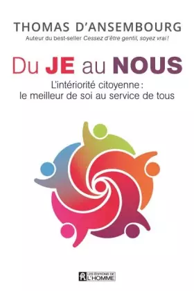Couverture du produit · Du JE au NOUS