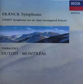 Couverture du produit · Symphonie • Symphonie Sur Un Chant Montagnard Français