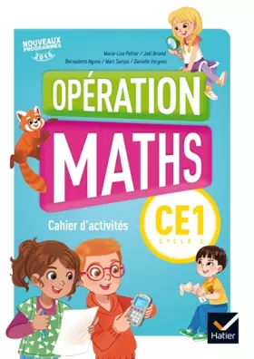 Couverture du produit · Opération Maths CE1 Éd.2017 - Cahier d'activités + Mémo et Matériel