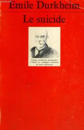 Couverture du produit · Le suicide - etude de sociologie