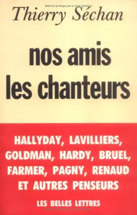 Couverture du produit · Nos amis les chanteurs : Tome 1
