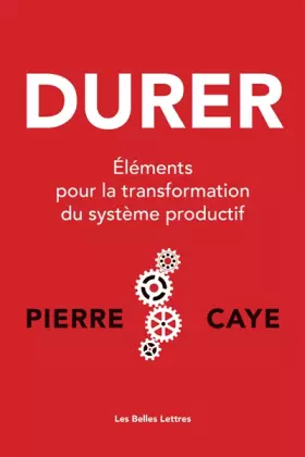 Couverture du produit · Durer: Eléments pour la transformation du système productif