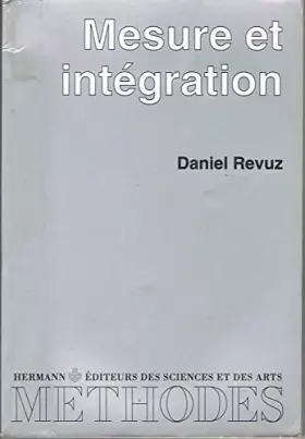 Couverture du produit · Mesure et intégration. Deuxième cycle