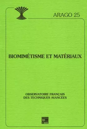 Couverture du produit · BIOMIMETISME ET MATERIAUX