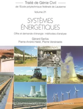 Couverture du produit · Traité de Génie Civil de l'école polytechnique fédérale de Lausanne, volume 21 : Systèmes énergétiques