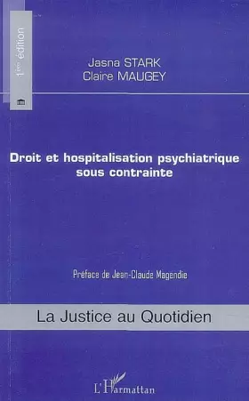 Couverture du produit · Droit et hospitalisation psychiatrique sous contrainte