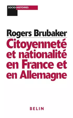 Couverture du produit · Citoyenneté et nationalité en France et en Allemagne