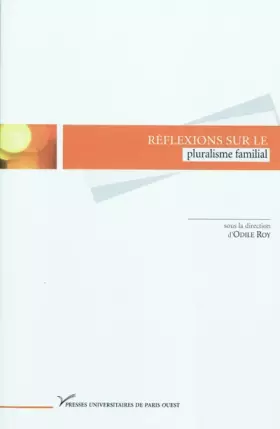 Couverture du produit · Reflexions sur le pluralisme familial
