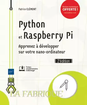Couverture du produit · Python et Raspberry Pi: Apprenez à développer sur votre nano-ordinateur