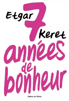 Couverture du produit · Sept années de bonheur