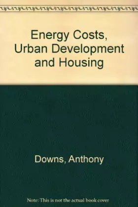 Couverture du produit · Energy Costs Urban Development and Housing