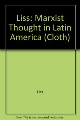Couverture du produit · Marxist Thought in Latin America