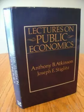 Couverture du produit · Lectures on Public Economics