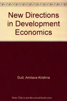 Couverture du produit · NEW DIRECTIONS IN DEVELOPMENT ECONOMICS