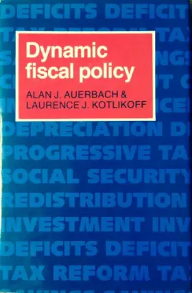 Couverture du produit · Dynamic Fiscal Policy