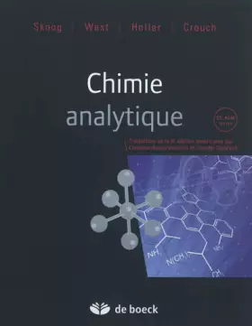 Couverture du produit · Chimie analytique
