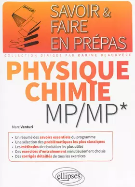 Couverture du produit · Savoir & Faire en Prépas Physique Chimie MP/MP*