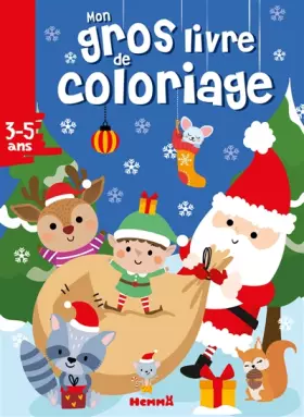 Couverture du produit · Mon gros livre de coloriage - Noël - Gros livre de 192 pages de coloriages - Dès 3 ans