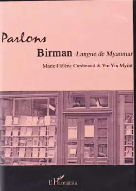 Couverture du produit · CD Parlons Birman (1 CD)