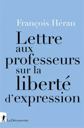 Couverture du produit · Lettre aux professeurs sur la liberté d'expression