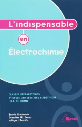 Couverture du produit · L'indispensable en electrochimie