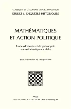 Couverture du produit · Mathematiques et action politique