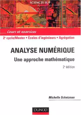 Couverture du produit · Analyse numérique - 2ème édition - Une approche mathématique