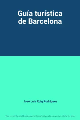 Couverture du produit · Guía turística de Barcelona